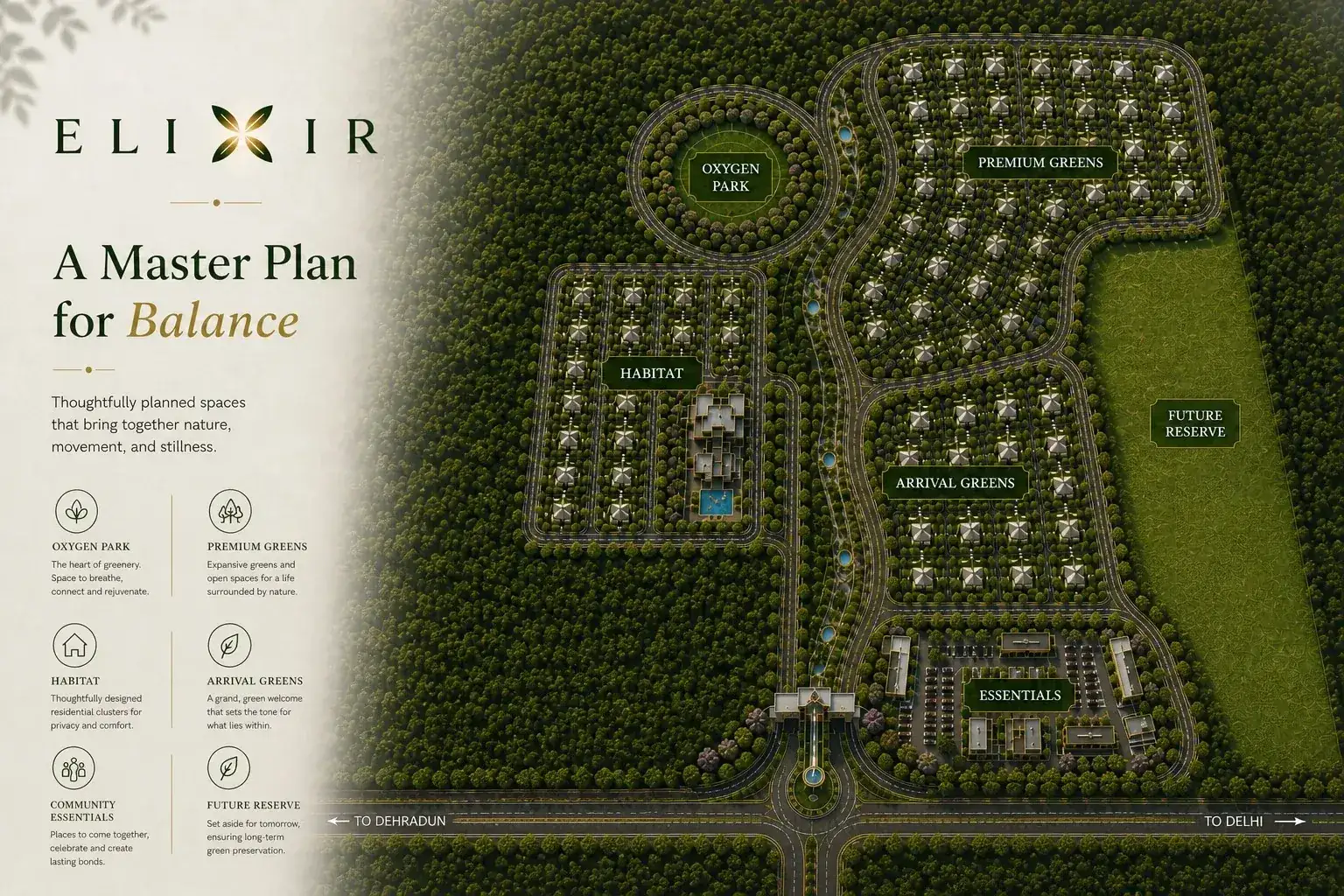 Premium residential plots near Dehradun